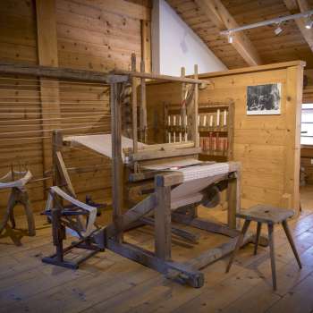 Il telaio nel Museo Walser