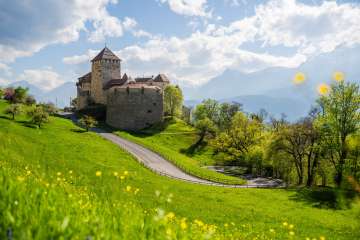 Castello di Vaduz - Primavera