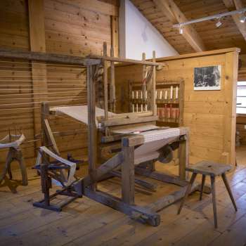 Il telaio nel Museo Walser