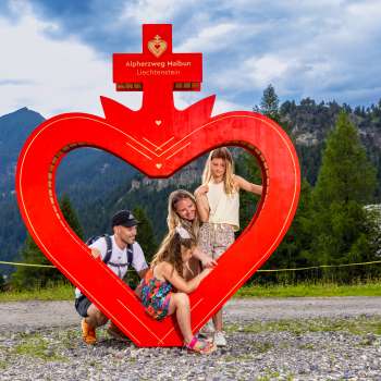 Una famiglia con un grande cuore alpino