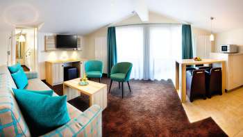 Suite Panorama all'Hotel Oberland