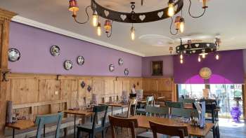 Interno del ristorante Adler