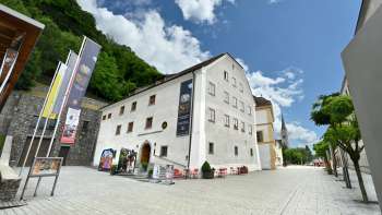 Vista esterna del Museo Nazionale del Liechtenstein a Vaduz
