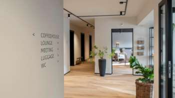 Accogliente hall dell'Hotel Giessen