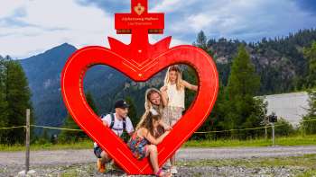 Una famiglia con un grande cuore alpino