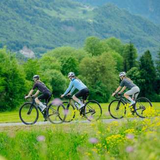 Andare in bicicletta a Vaduz
