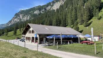 Alpe Valüna una giornata soleggiata