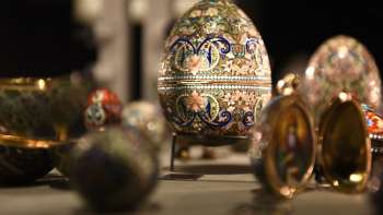Uovo Fabergé nella Camera del Tesoro del Liechtenstein