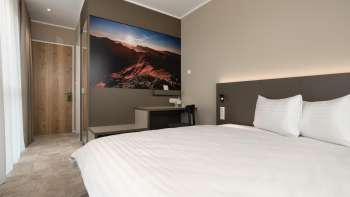 Moderna camera doppia al motel b_smart