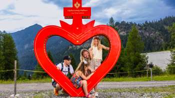 Una famiglia con un grande cuore alpino