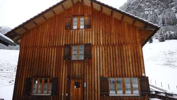 Vista esterna della casa vacanze Loretz