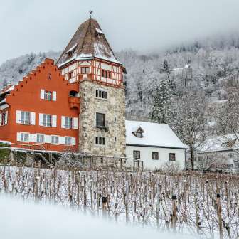 Vaduz in inverno