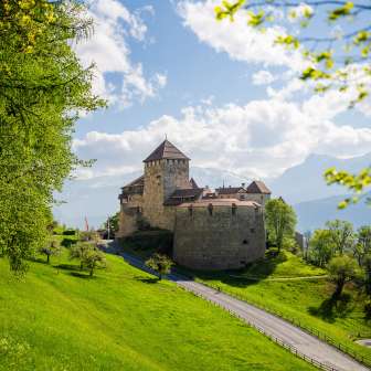 Castello di Vaduz - Primavera