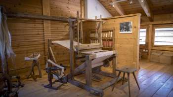 Il telaio nel Museo Walser