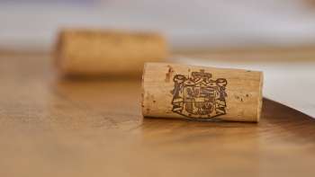 Tappo di vino con lo stemma della Hofkellerei