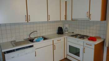 Cucina appartamento per vacanze vista lontana B