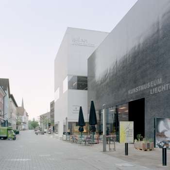 Vista esterna museo d’arte del Liechtenstein