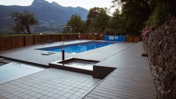 Piscina all'aperto al campeggio Mittagsspitze