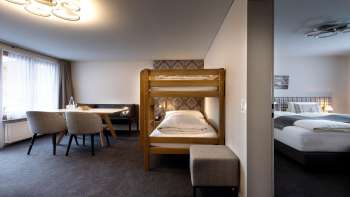 Camere per famiglie all’Hotel Turna