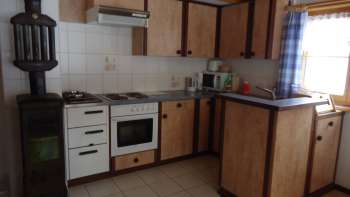 Cucina appartamento per vacanze Black