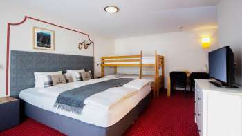 Camere per famiglie all'Hotel Turna