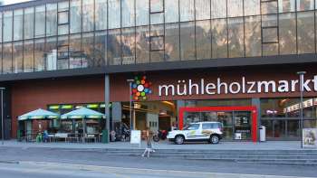 Vista esterna della metropolitana nel Mühleholzmarkt di Vaduz